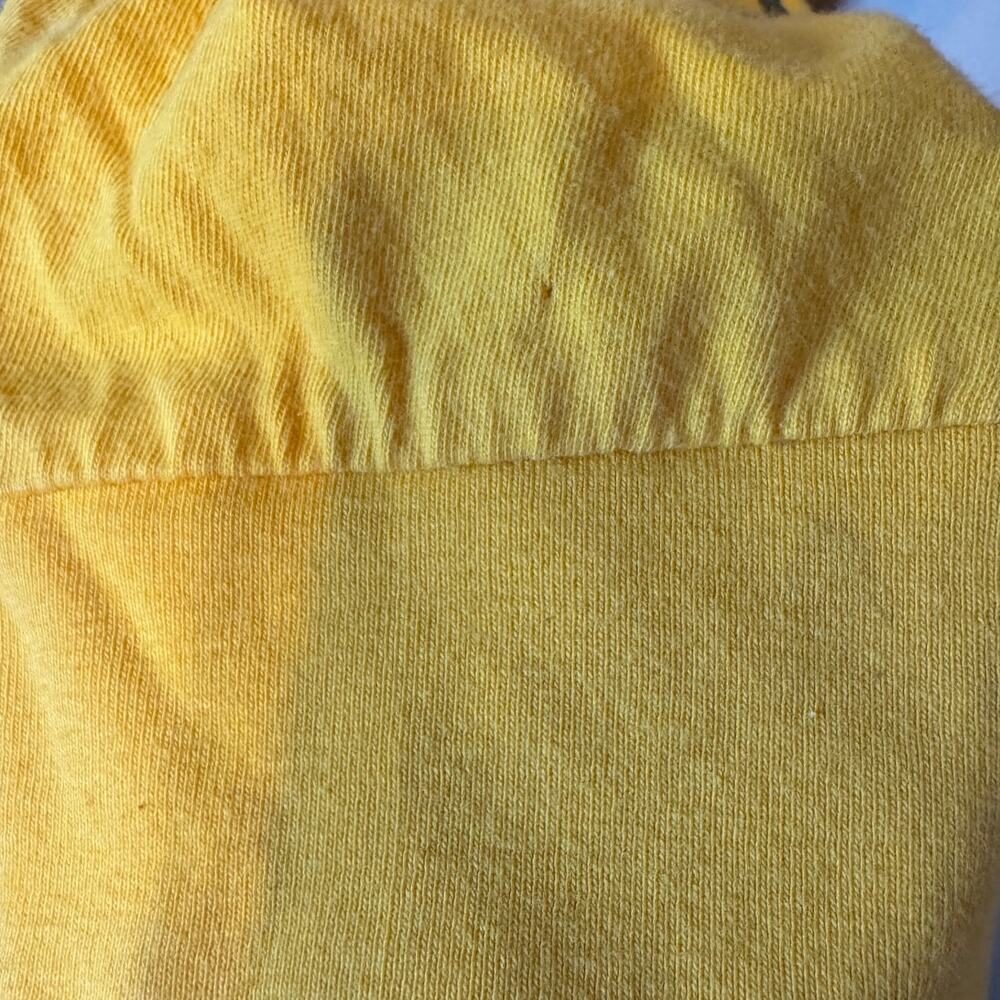 Forever 21 X Jean-Michel Basquiat Long-Sleeve T-Shirt Yellow S/M - Picture 6 of 8
